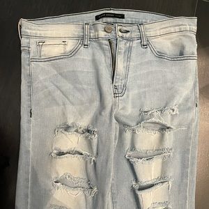 Flying monkey ripped jeans